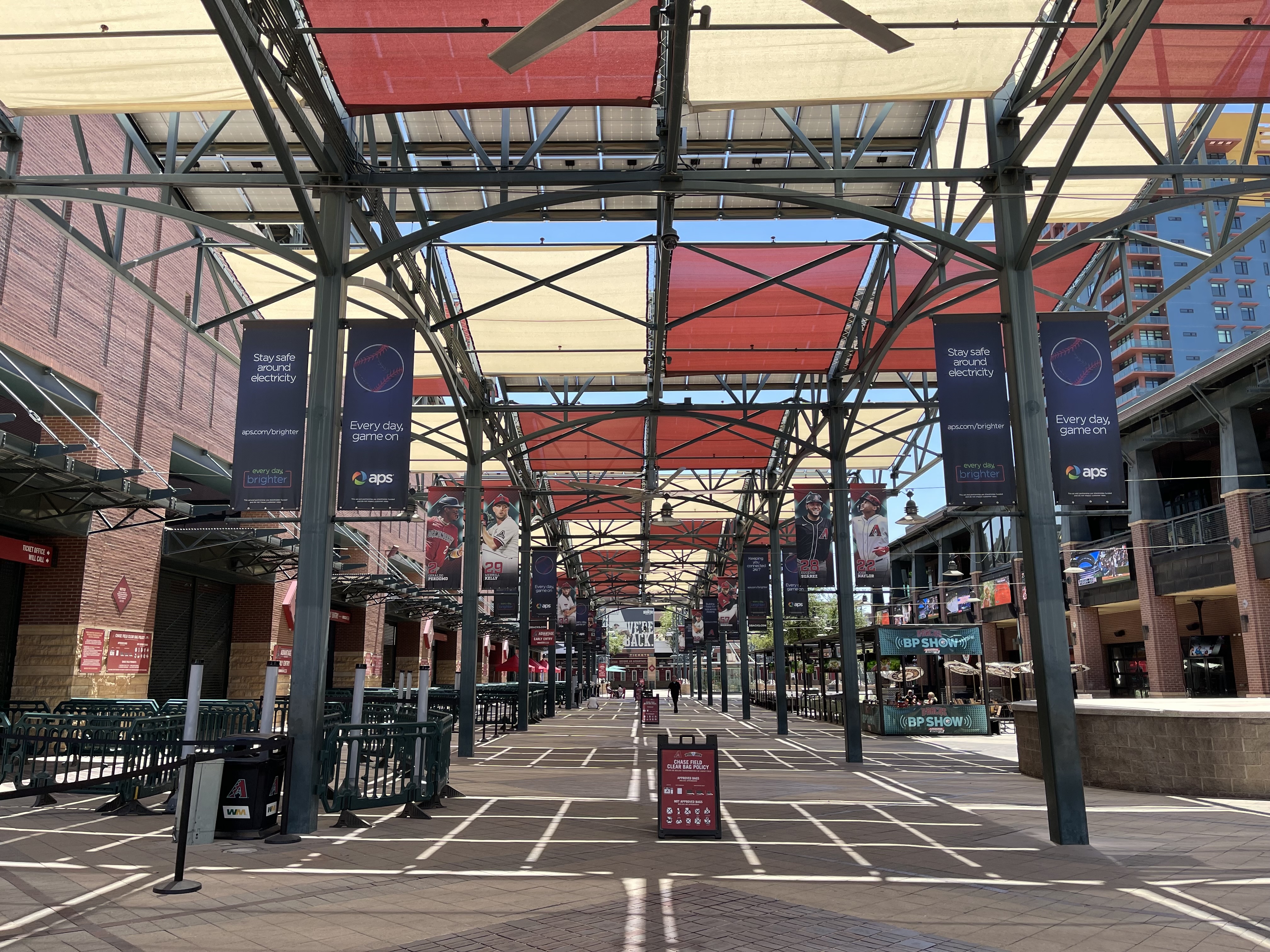Main pavillion, Chase Field, Phoenix 