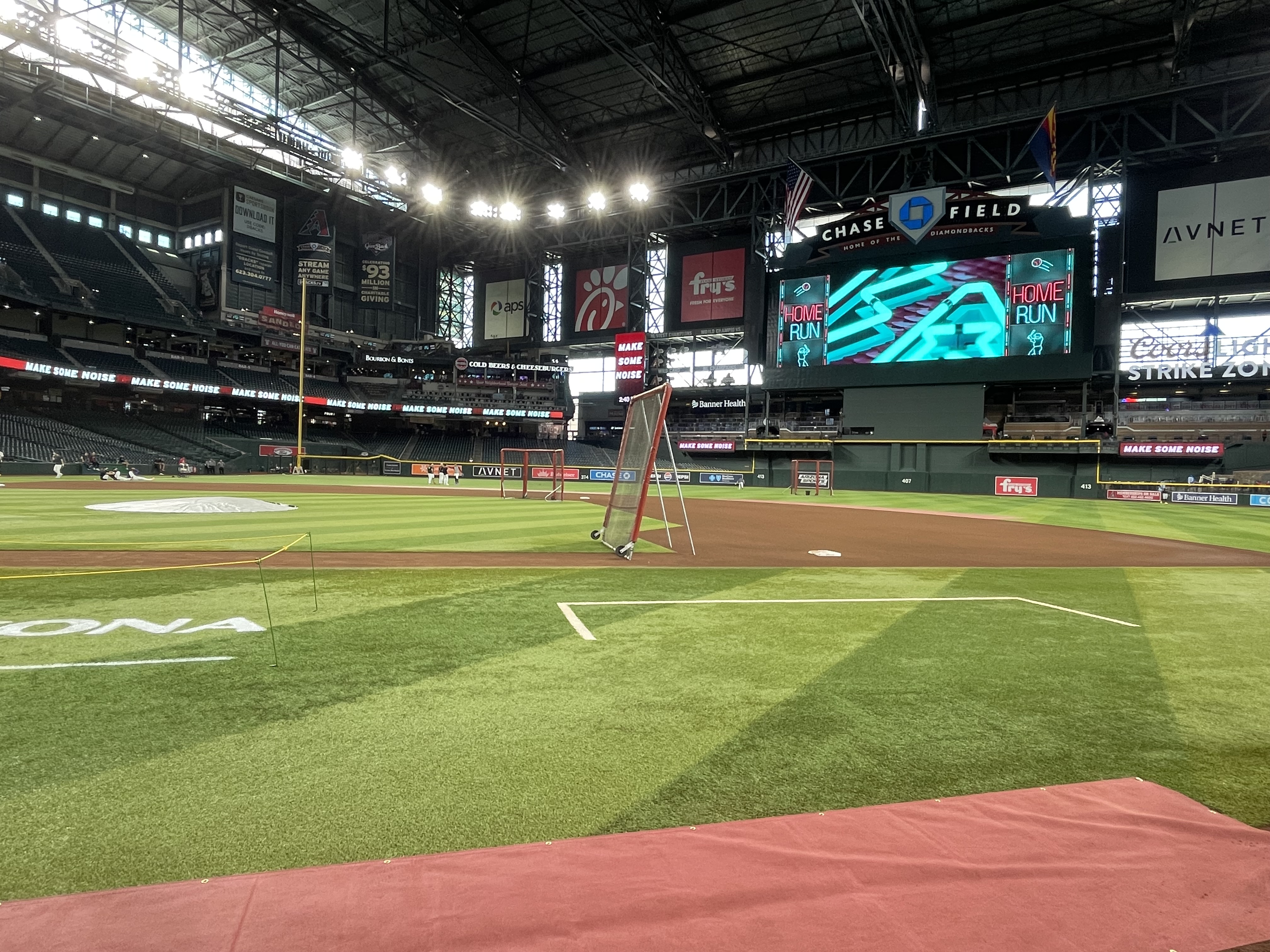 Field level, Chase Field, Phoenix.