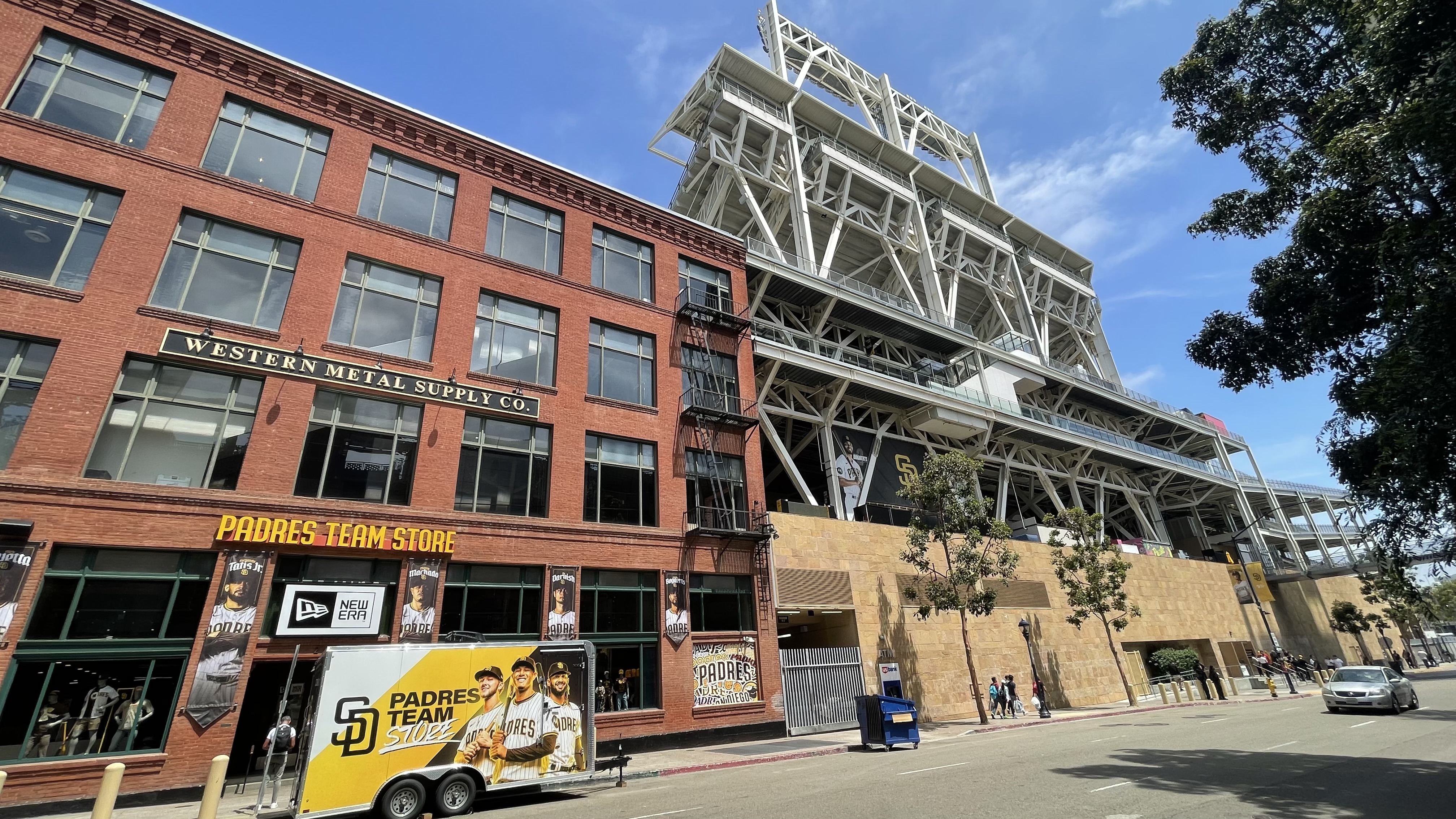 Padres team store, Petco Park, San Diego.