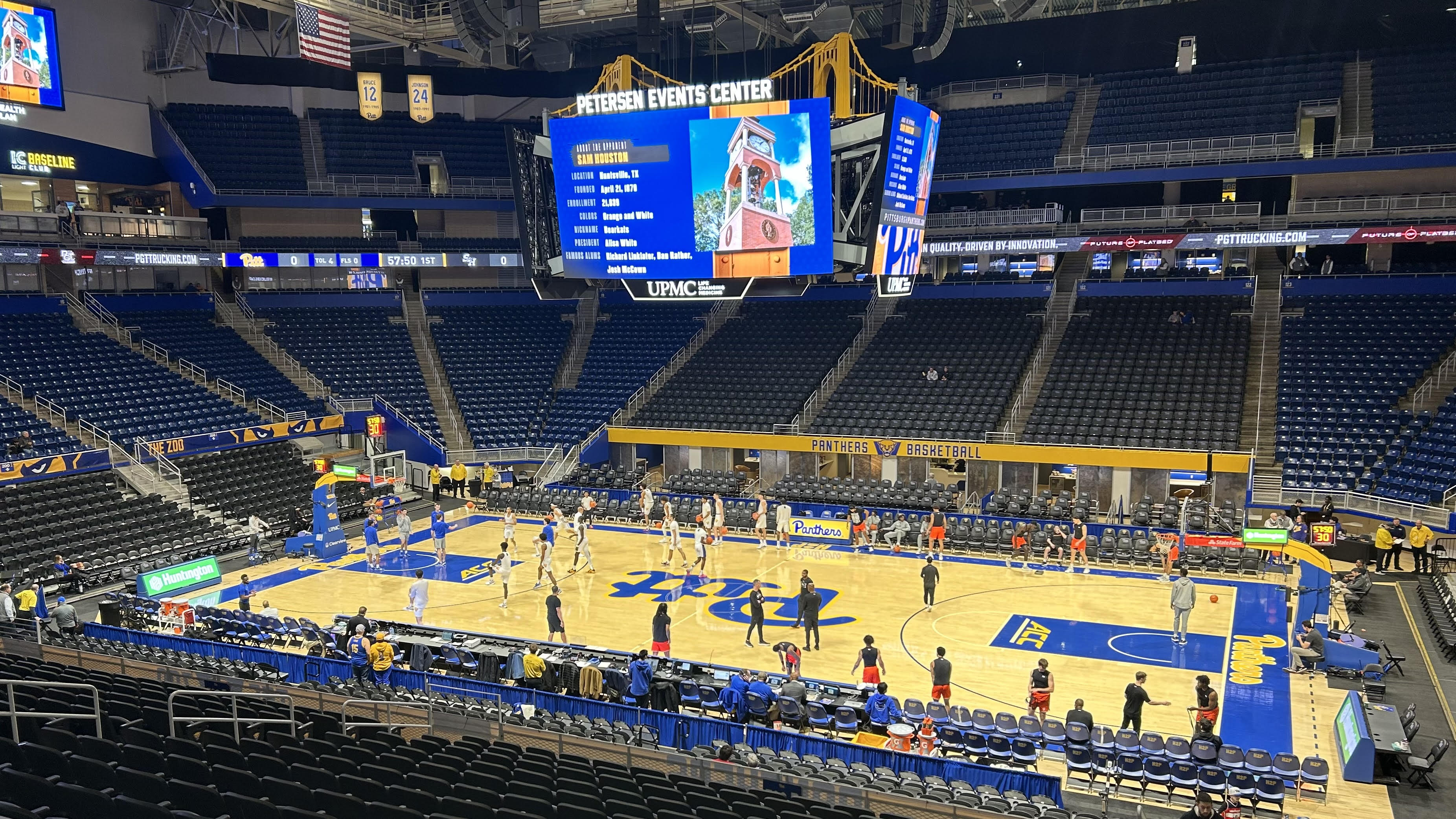 Petersen Events Center, Oakland.