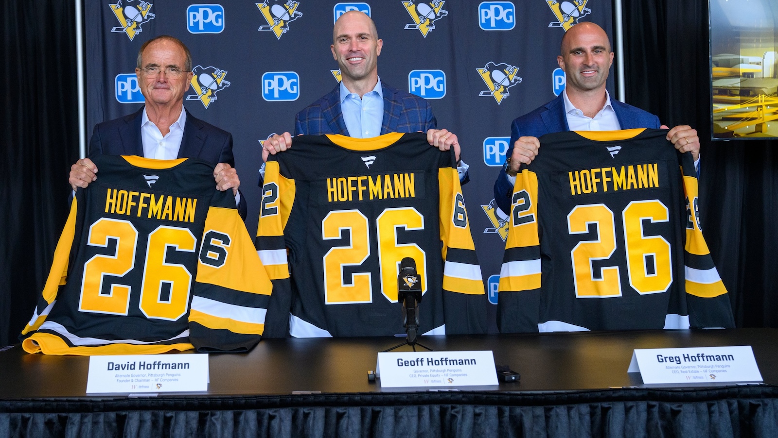 Penguins governor Geoff Hoffmann of the Hoffmann Family of Companies spoke with the Pittsburgh Business Times about their plans since buying the Penguins this summer.“Our job as an ownershi