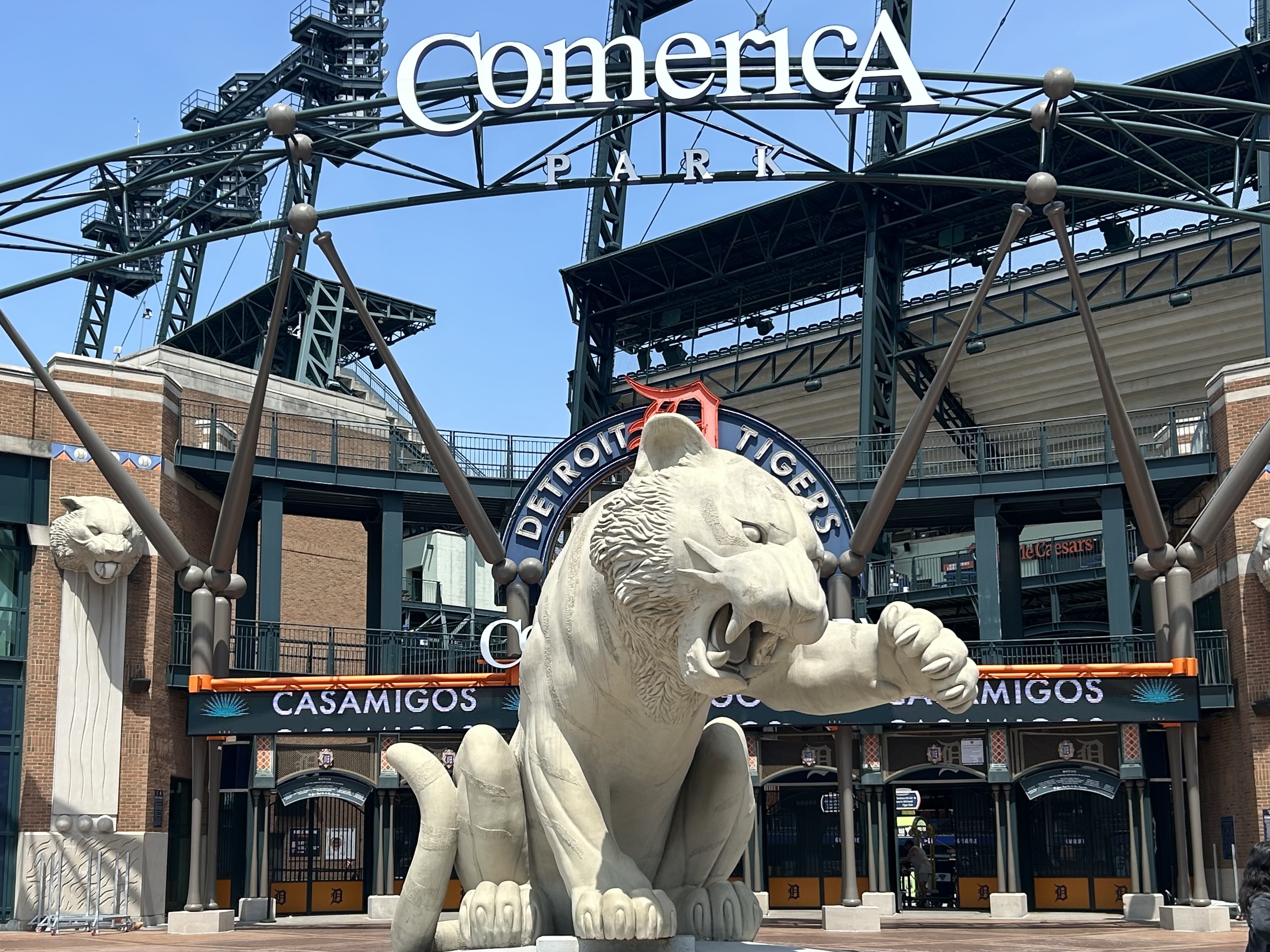 Home plate entrance, Comerica Park