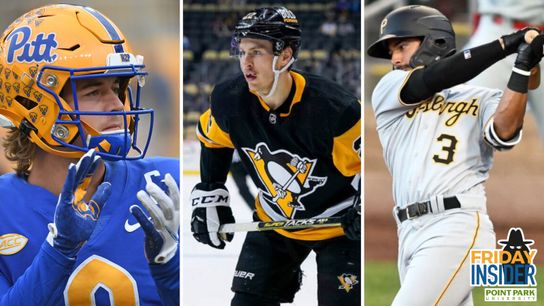 Point Park University Friday Insider: The Altoona-to-PNC pipeline ... Pickett's hand size ... Poulin's progress taken in Bradenton, Fla. (Weekly Features)