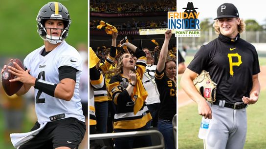Point Park University Friday Insider: Rudolph given a shot? ... Priester on the move ... Fenway's analytics paying off taken in Latrobe, Pa. (Friday Insider)