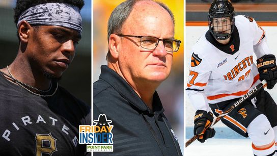 Point Park University Friday Insider: Hayes adjusts swing ... Colbert staying on draft trail ... College still fertile for Penguins taken in Bradenton, Fla. (Weekly Features)