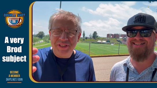 DK’s Double Shot of Steelers: A very Brod subject taken in Downtown