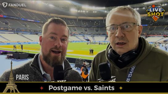 Live Shot of Steelers: Postgame vs. Saints taken Paris (Videos)