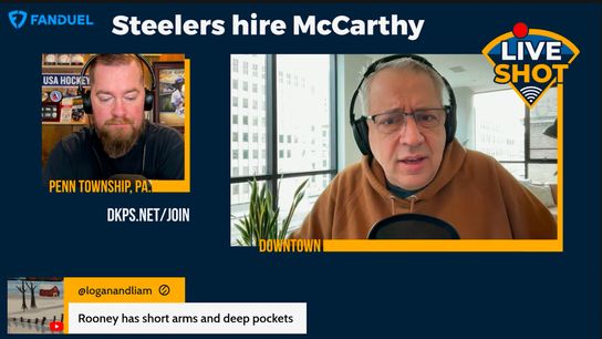 DK's Live Shot of Steelers: McCarthy hired! taken in Downtown (Videos)