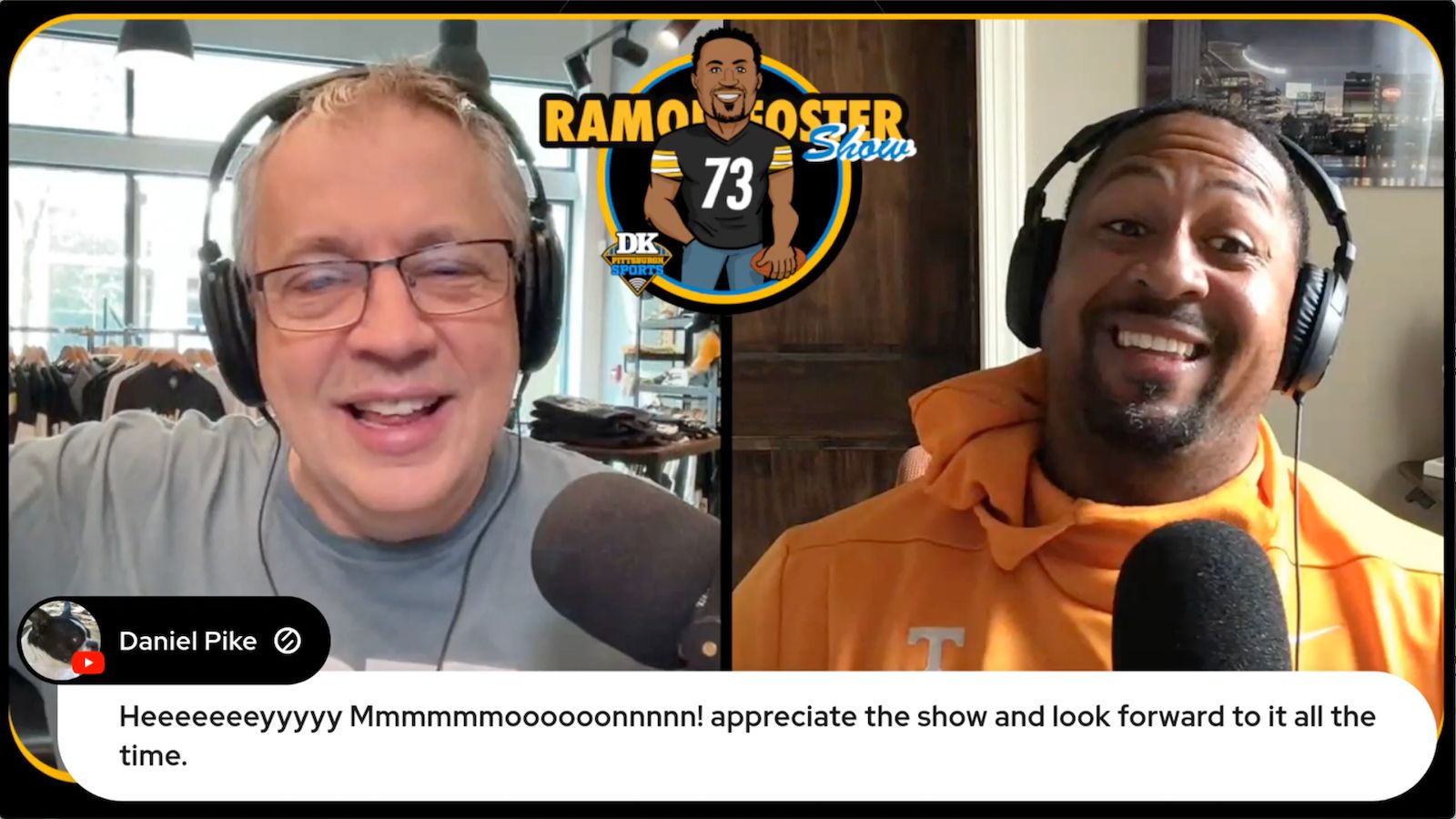 Ramon Foster Steelers Show: Good enough up front? taken in Hendersonville, Tenn. (Videos)
