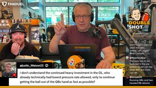 DK's Double Shot of Steelers: Pass/run ratio taken in Pittsburgh (Videos)