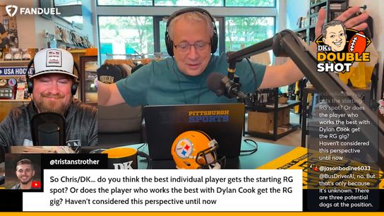 DK's Double Shot of Steelers: Right guard taken Pittsburgh (Videos)