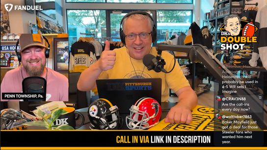 DK's Double Shot of Steelers: We're taking calls! taken Pittsburgh (Videos)