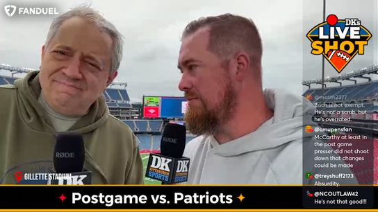 Live Shot of Steelers: Postgame vs. Patriots taken Foxborough, Mass. (Videos)