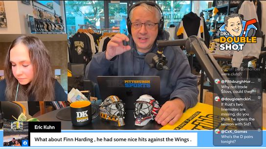 DK's Double Shot of Penguins: Injuries, absences taken Downtown (Videos)