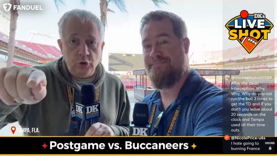 Live Shot of Steelers: Postgame vs. Buccaneers taken Tampa, Fla. (Videos)