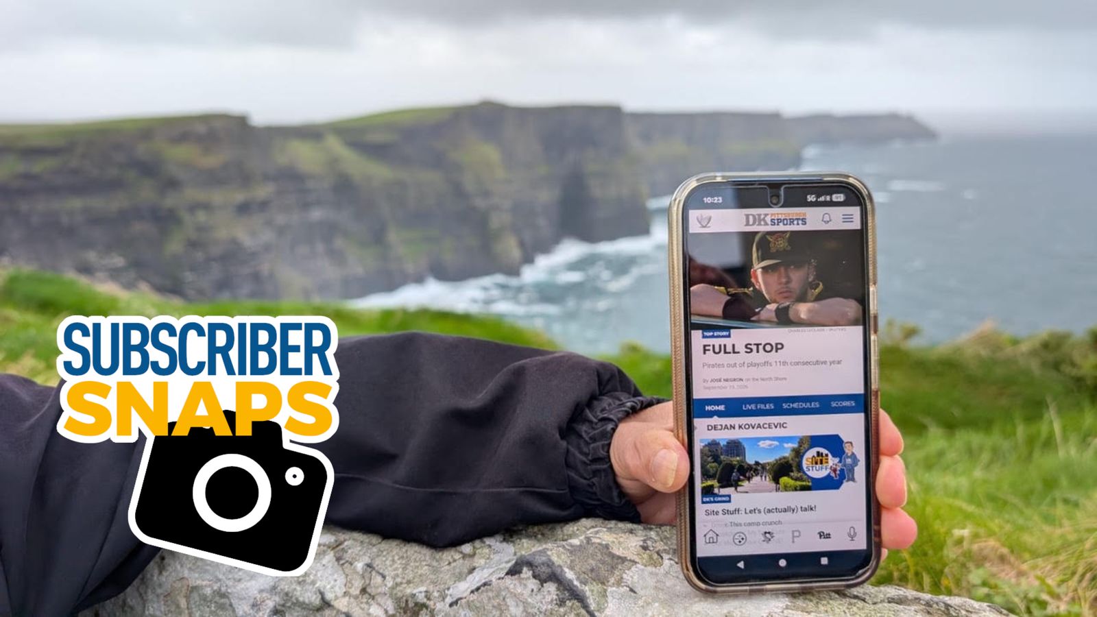 Subscriber Snaps: Cliffs of Moher taken Downtown (Subscriber Snaps)