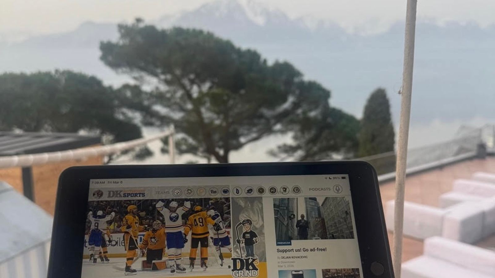 Subscriber Snaps: Montreaux, Switzerland taken in Pittsburgh (Subscriber Snaps)