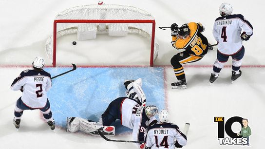 Kovacevic: Scorching Crosby's on an almost 50-goal pace at age 35 ... without any concessions taken at PPG Paints Arena (DK's 10 Takes)