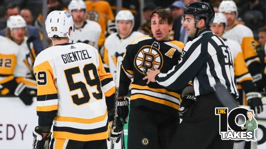 Kovacevic: How could Penguins just watch Marchand punch/stick Jarry? taken in Boston (DK's 10 Takes)