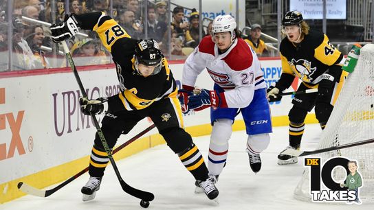 Kovacevic: Crosby clearly wants more, but he's now (brilliantly) close taken at PPG Paints Arena (DK's 10 Takes)