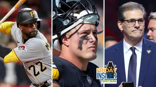 Kovacevic: Cutch's complex first at-bat taken at PPG Paints Arena (Friday Insider)