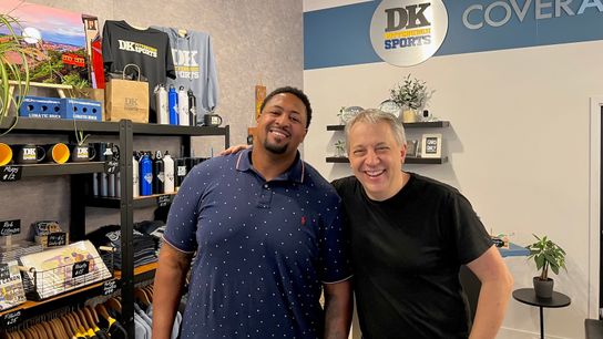 Kovacevic: Ramon visits town ... and the HQ/shop! taken in Downtown (Site Stuff)