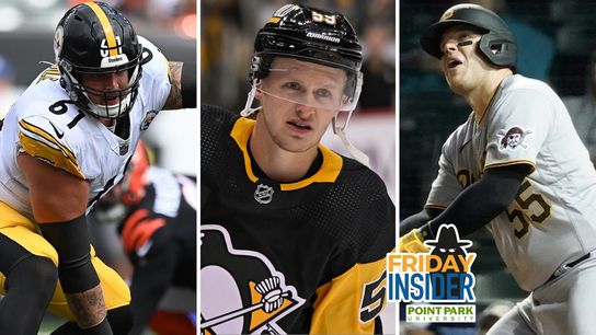 Point Park University Friday Insider: Interest in Perez returning ... Could Guentzel score 50? ... The 'Standard' at center in Pittsburgh taken in St. Louis (Friday Insider)