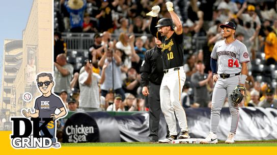 DK: Nothing beats bats in our baseball lore taken in Pittsburgh. Photo by Christopher Denver / Getty