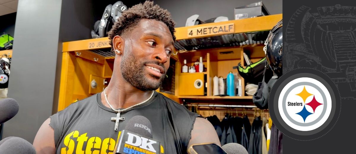 Metcalf not dwelling on drops taken on the South Side (Steelers)