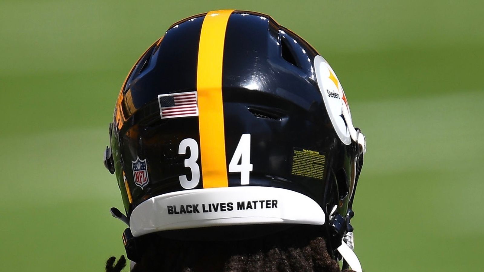 N.F.L. Will Allow Six Social Justice Messages on Players' Helmets