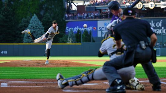 Skenes' string of team losses goes on, on, on taken in Denver. Photo by GETTY