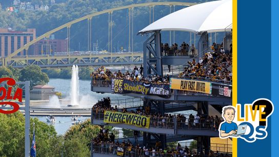 Kovacevic: Funny how there's so little feedback when Steelers fare well taken in Downtown (Live Qs)