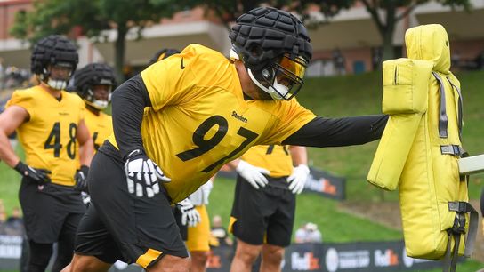 Tomlin shrugs off yet another skirmish near end of practice taken in Latrobe, Pa. (Steelers)