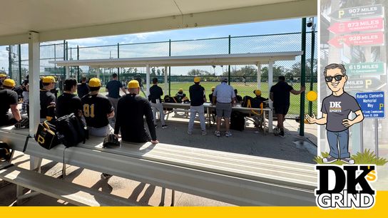 By Dejan Kovacevic: Grind: The lineup's added bop ... and a bit of bluster, too at Bradenton, Fla.