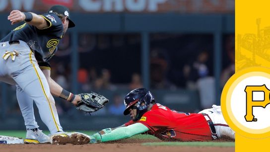 A hard fall vs. baseball's best taken in Atlanta