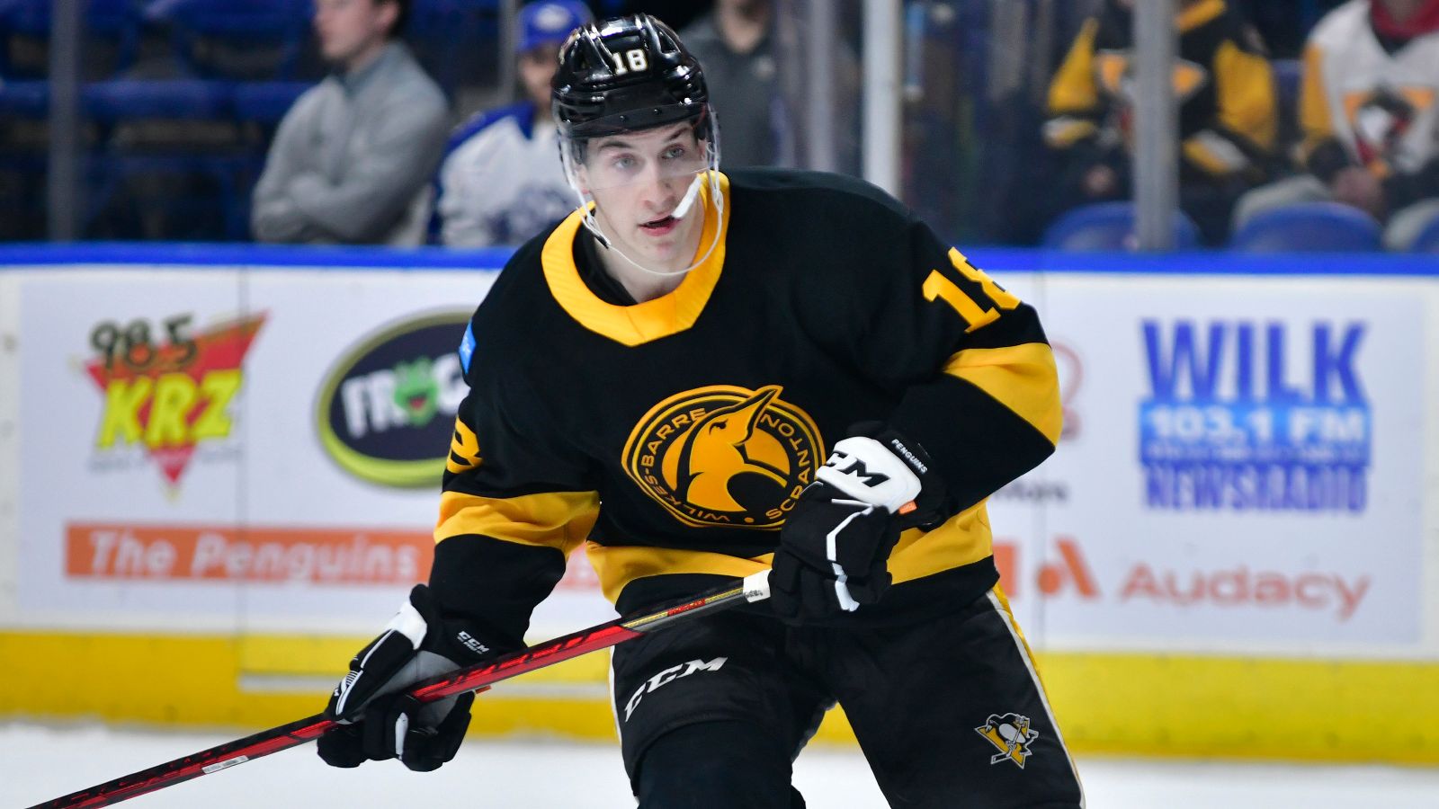 College free agent signing Corey Andonovski looks to bring 'heavy game' to  Penguins