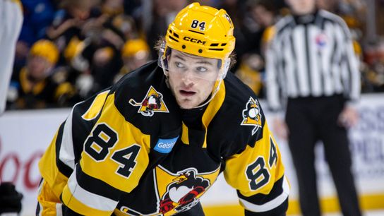 By Taylor Haase: Could Calvert be next to earn NHL contract? at Wilkes-Barre, Pa.