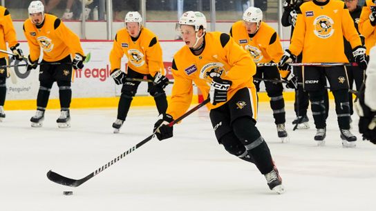 Kindel's skating has 'room for growth' taken Cranberry, Pa.. Photo by PENGUINS