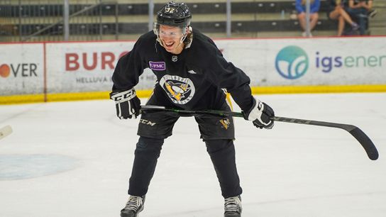 Lee hopes to make run at spot in NHL this season taken in Cranberry, Pa. (Penguins)