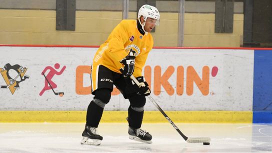 Chase Yoder at the Penguins' development camp last month in Cranberry, Pa. Chase Yoder at the Penguins' development camp last month in Cranberry, Pa.