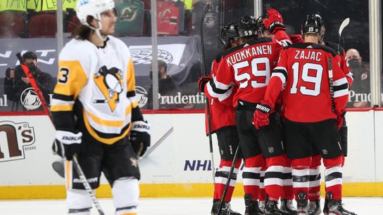 Penguins frustrated by another backup goalie taken in Newark, N.J. (Penguins)