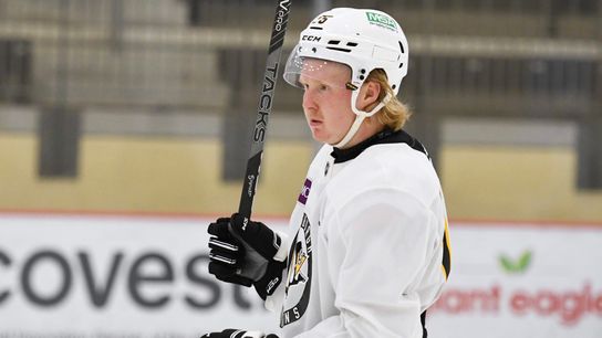 Emil Jarventie in the Penguins' development camp this month in Cranberry, Pa. Emil Jarventie in the Penguins' development camp this month in Cranberry, Pa.