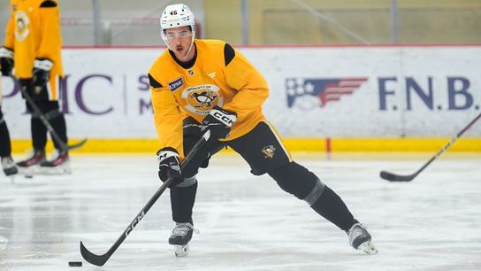 Kostopoulos: Brunicke's growth 'impressive' taken in Cranberry, Pa.. Photo by PENGUINS