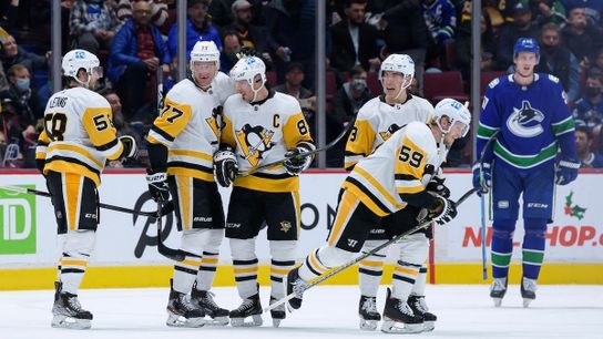 Guentzel's hat trick powers Penguins taken in Vancouver, British Columbia (Penguins)