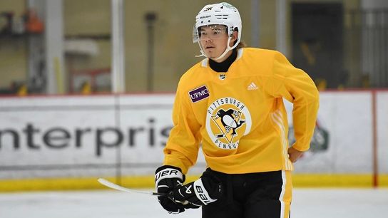 Joona Vaisanen in the Penguins' development camp.