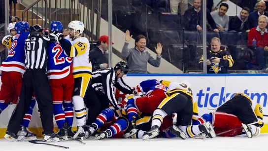 With Crosby out, Penguins' slide continues in 3-0 loss to Rangers taken in New York (Penguins)