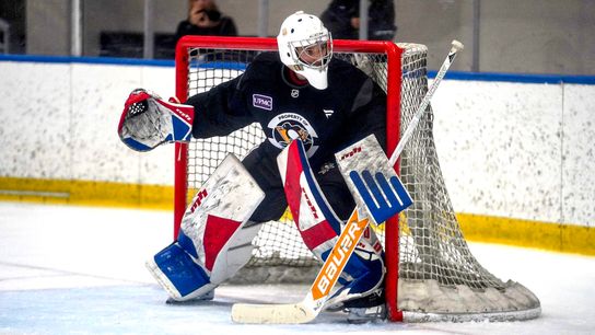 Sergei Murashov in Saturday's win over the Senators in the Prospects Challenge in Buffalo, N.Y. Sergei Murashov in Saturday's win over the Senators in the Prospects Challenge in Buffalo, N.Y.