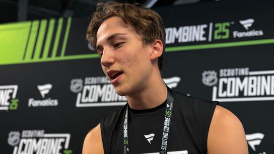 Draft profiles: Eklund strong for his size taken Buffalo, N.Y.. Photo by TAYLOR HAASE / DKPS