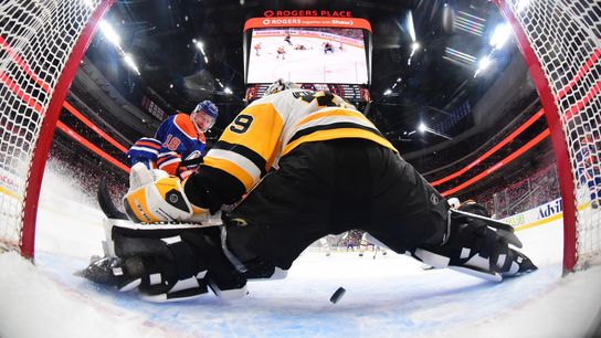A 6-1 humiliation vs. Oilers ends deflating trip: 'We got outplayed' taken in Edmonton, Alberta (Penguins)