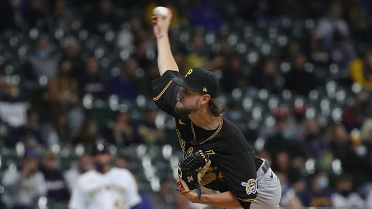 Pirates open road trip with 6-1 victory against Brewers taken in Milwaukee (Pirates)